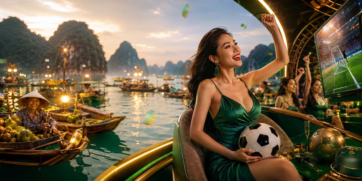 Người dùng tham gia lễ hội cá cược tại Vịnh Hạ Long với không khí sôi động