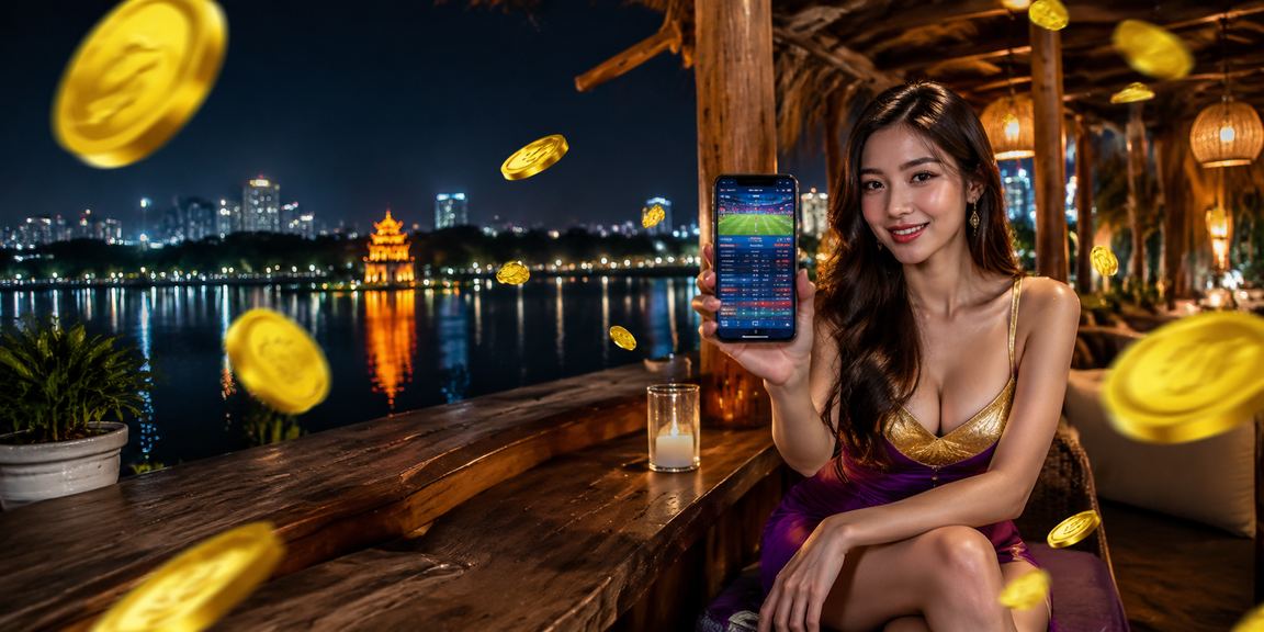 Người dùng truy cập casino di động tại Hà Nội bên tách cà phê buổi sáng